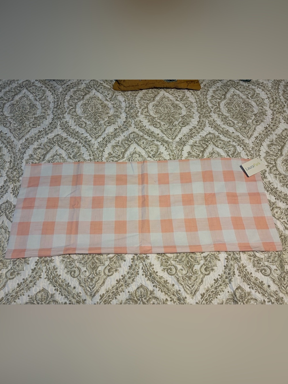 Laura Park NWT bolster pillow case